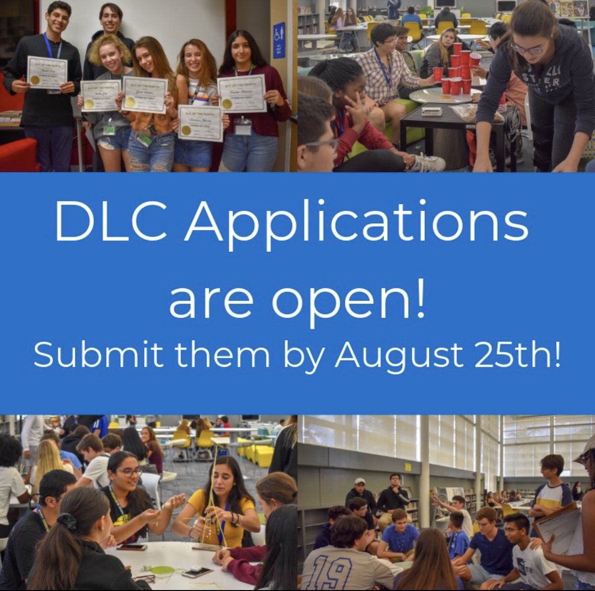 CBHSDECA's tweet photo. Applications for the DECA Leadership Council are now open. This is an amazing opportunity so apply now! #HereWeGo #CBHSDECA19 https://t.co/Td1EzYWdEw