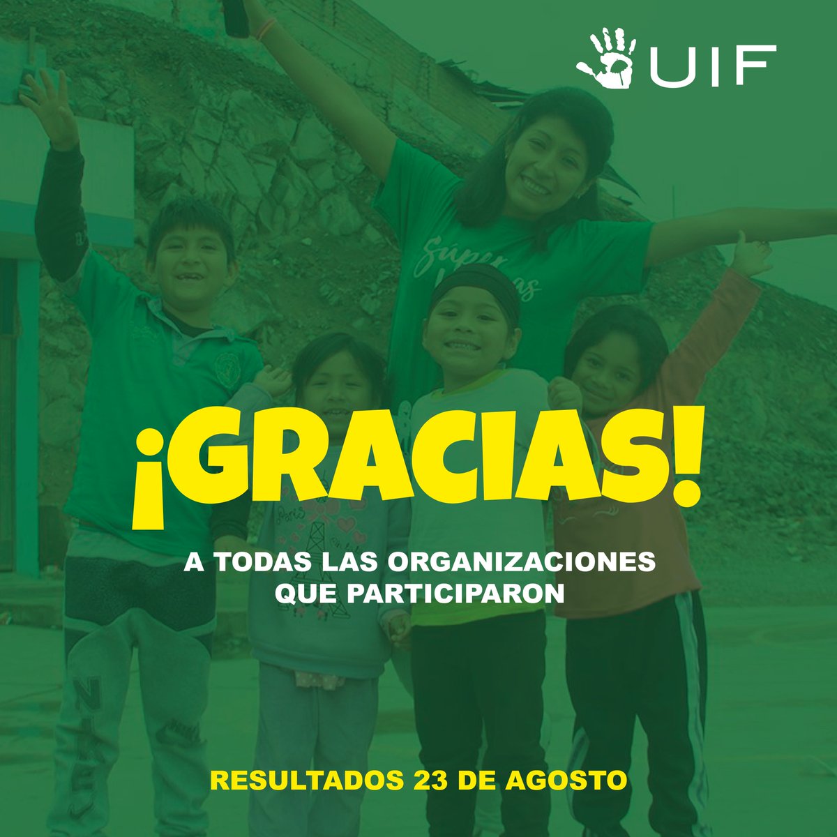 mochila_peru's tweet photo. La fundación Umbrella Initiatives Foundation cierra la segunda convocatoria del año.
Agradecemos a todas las organizaciones que aplicaron a la convocatoria del proyecto Súper Lectoras.
Las organizaciones finalistas serán anunciadas el viernes 23 de agosto. ¡Manténganse atentos! https://t.co/O5PQ0HYtHP
