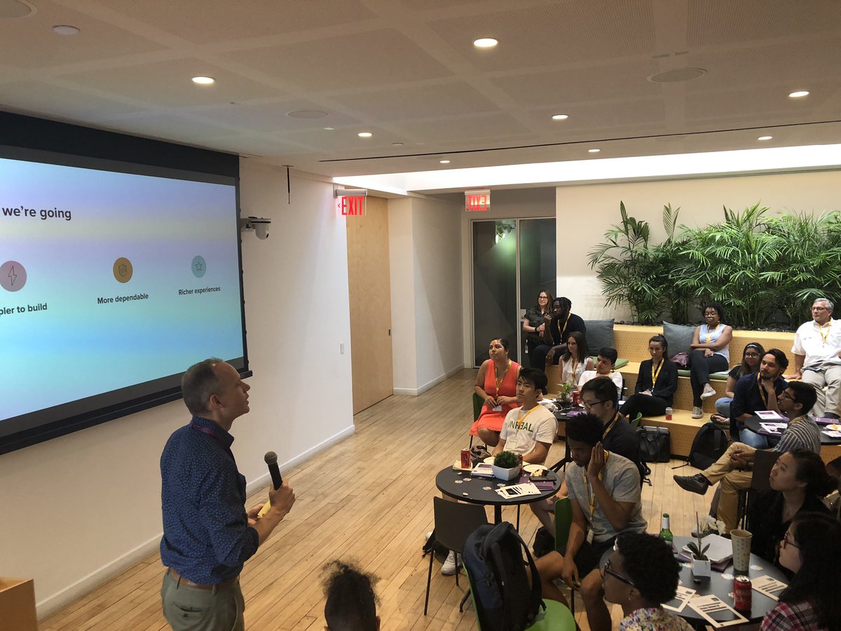 eakinsey's tweet image. Having a lovely time at #SPCNY kicking off the first Slack Platform Community meetup! #slackconnected