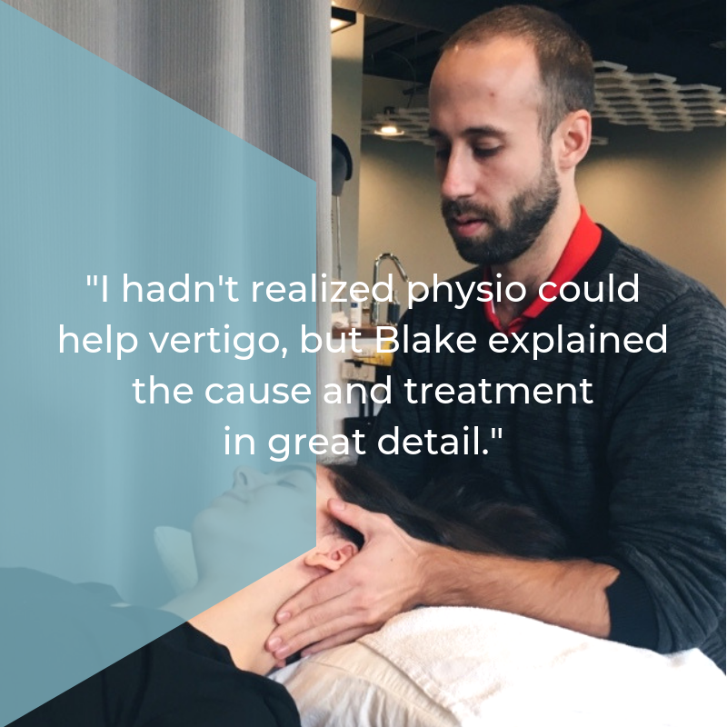 FortPhysio's tweet photo. Blake is our go-to guy for any vestibular issues (i.e. vertigo, etc.). We value collaboration with each other. That's another one of our values. If one of us has an idea or an approach that we feel would work best for you, we're going to ask them about it. #movementiseverything https://t.co/zpGLgpZfmc