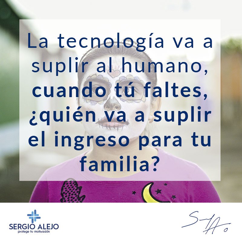 SergioAlejoMX's tweet photo. Según un estudio de MIT, el 50% de los empleos que actualmente existen van a ser remplazados por la inteligencia artificial y los robots, pero si tu faltas ¿quién va a mantener a tu familia? actúa hoy #protegetumotivacion https://t.co/uEQ7IJNITj
