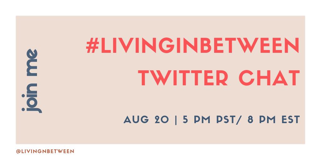 livingnbetween's tweet photo. Join me for the first ever #livinginbetweenchat tomorrow! AUG 20 - 5pm pst/ 8pm est! 

#southasian #livinginbetweenpodcast #livinginbetweenandowningit #womenofcolour #firstgen https://t.co/CvwvBHKilo