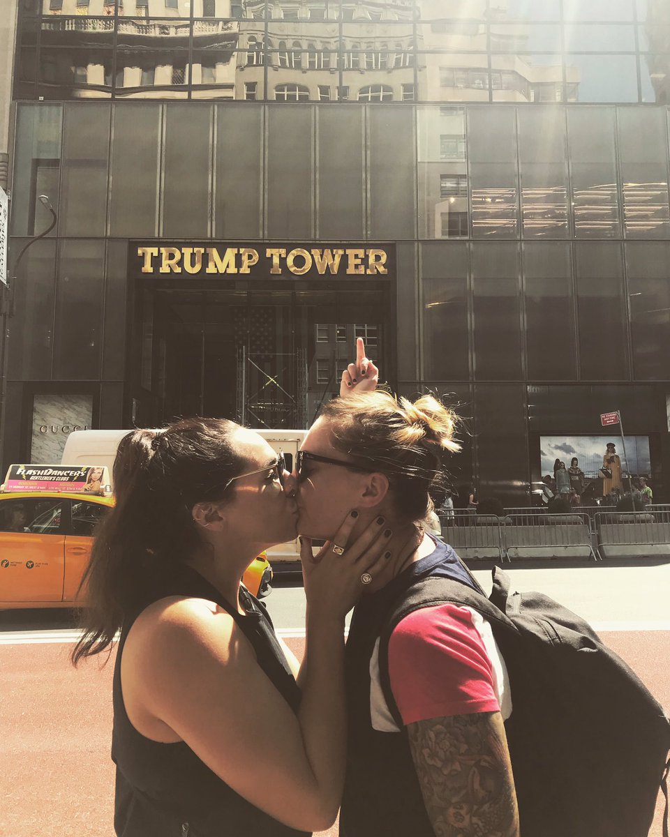 Happy Tuesday Mr President 🖕🏾🏳️‍🌈  <a href="/realDonaldTrump/">Donald J. Trump</a> <a href="/POTUS/">President Donald J. Trump</a>