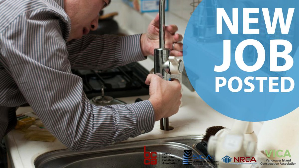 VanConstruction's tweet photo. Are you a 2nd or 3rd year plumbing apprentice looking for a new opportunity? Mount Benson Mechanical wants to meet you! Click here to learn more: https://t.co/T1uKPOVEw0 #ConstructionJobsBC @VICA_BC https://t.co/kCVoiEkcaZ