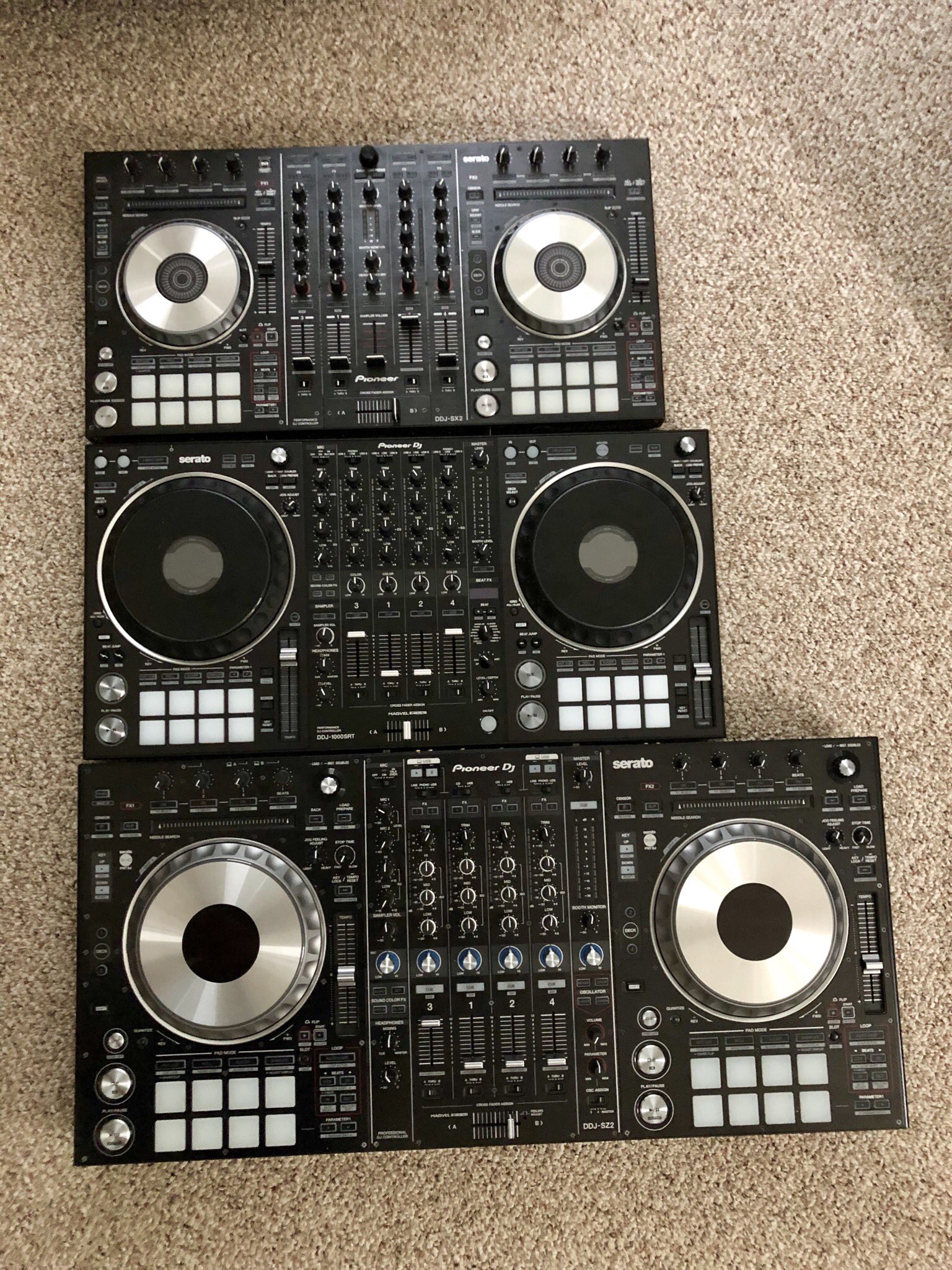 Rane One Vs Pioneer DDJSX2 Size Comparison R/DJs, 50 OFF