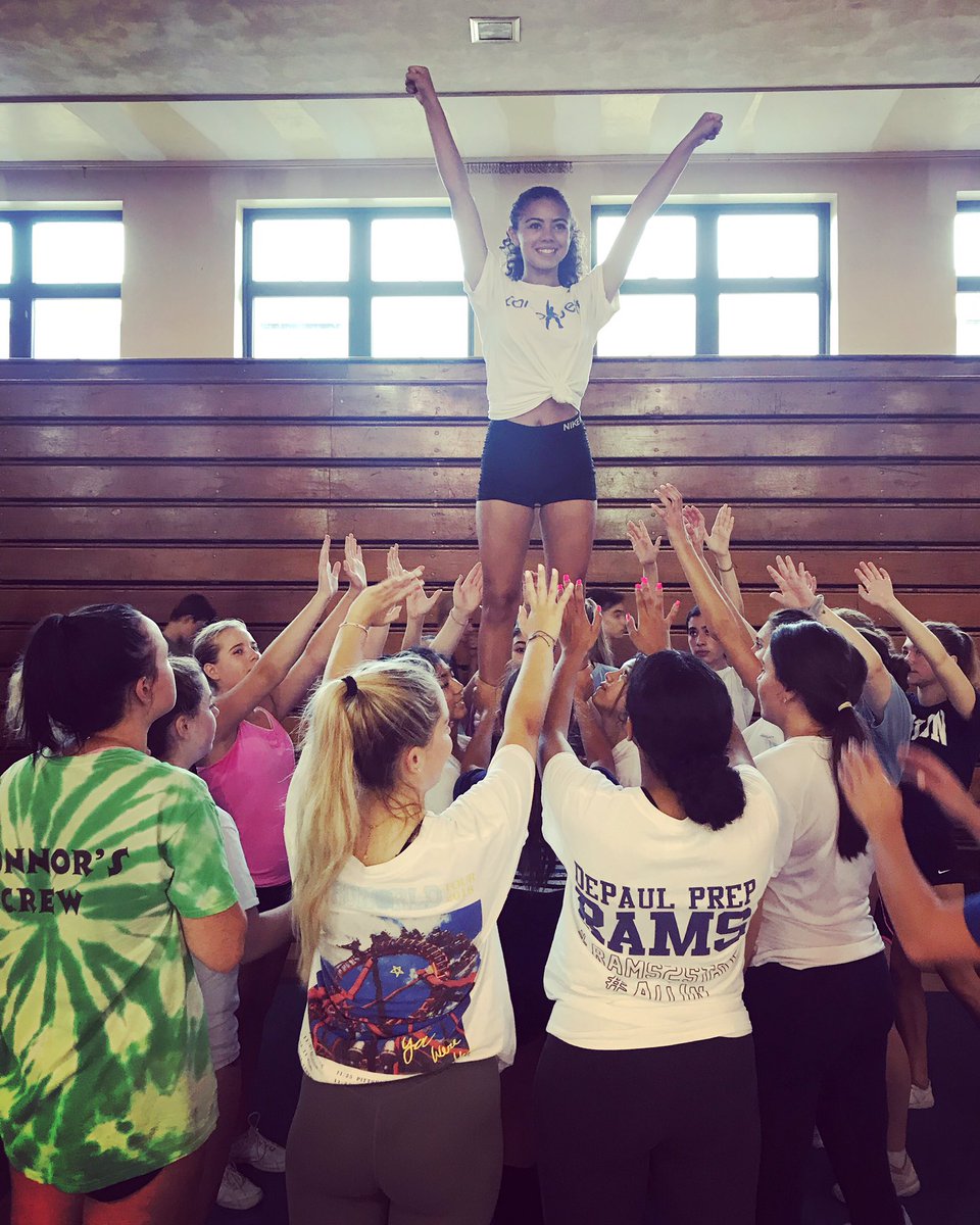 DePaulPrepCheer's tweet photo. We’re baaaaack! 😜 https://t.co/6WoPkkJbkf