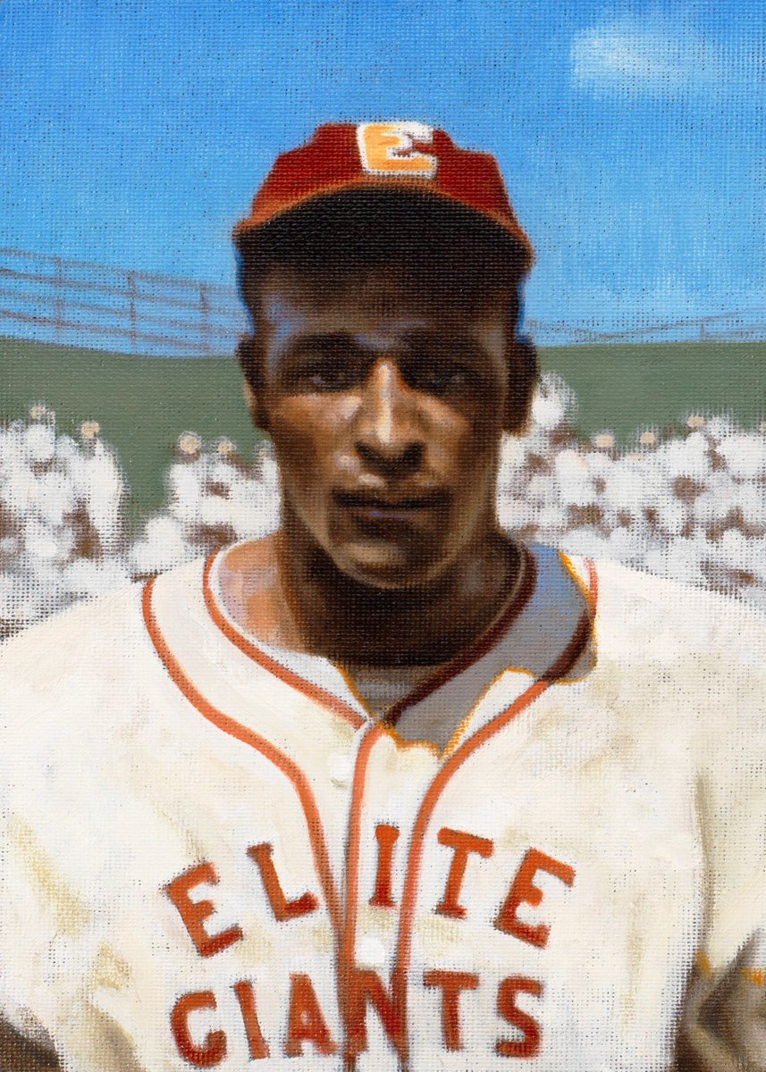 ⚾ 𝘕𝘦𝘨𝘳𝘰 𝘓𝘦𝘢𝘨𝘶𝘦𝘴 𝘓𝘦𝘨𝘦𝘯𝘥𝘴 ⚾
BURNIS “WILD BILL” WRIGHT
#Washington Elite Giants-1937
Pos:OF
Career: 1932-51
•
Lured by Jorge Pasquel’s checkbook &amp; the lack of racial animosity, Wright played in Mexico in 1940. He was an All-Star his last 7 #NegroLeagues seasons