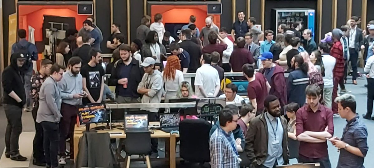 zafcode's tweet photo. At this year's #NTIShowcase here at @MyBCU and @GamerCampUK, I'm truly proud of and mindblown by the quality of the students incredible games finally on show. The future of the Games Industry @GIBiz is right here!! https://t.co/x4wEgOFac6