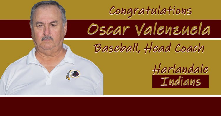 We congratulate Coach Oscar Valenzuela on his selection to succeed Coach Forestier as the Harlandale Baseball Head Coach.

Early in his career, Coach Valenzuela led the Southside HS, and Holy Cross HS baseball teams before assuming head football coach &amp; Athletic Director...(1/3)