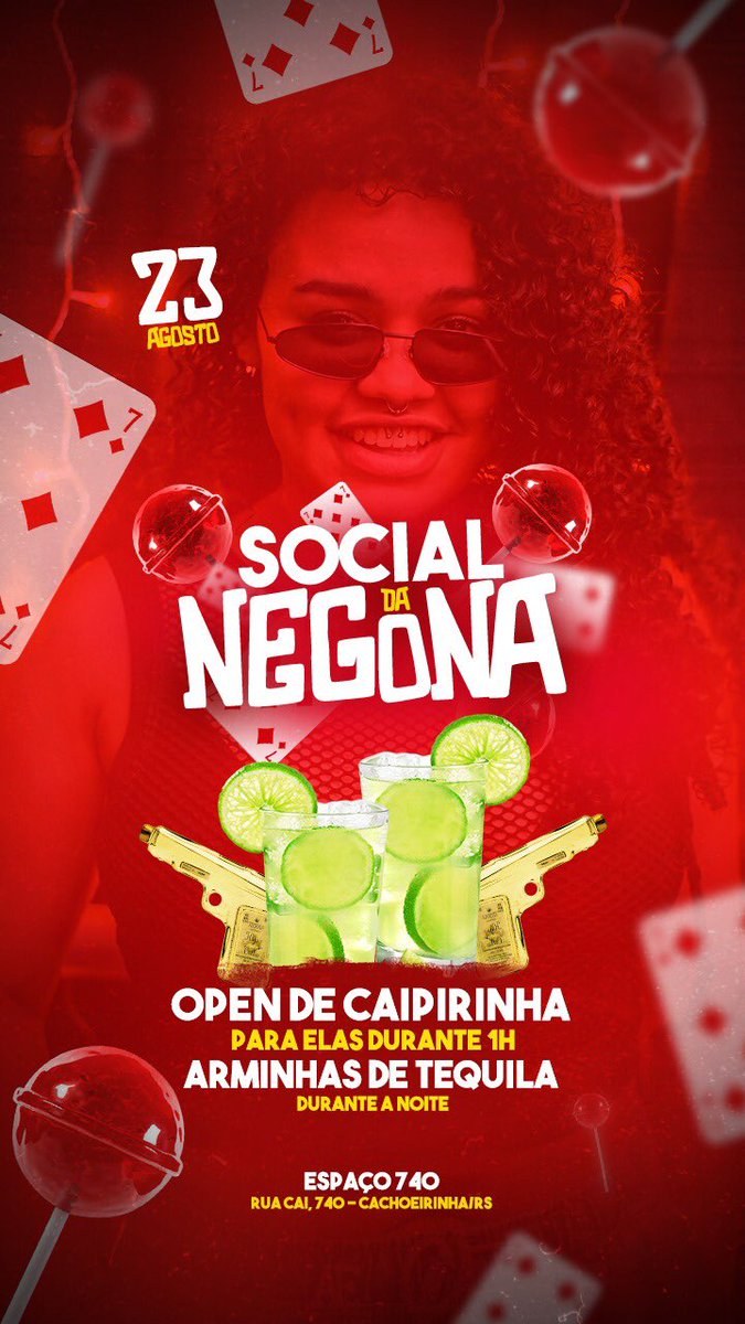 ngonaxx's tweet photo. 🗣 SOCIAL DA NEGONA TÁ DE VOLTA 🗣

Line: 
@Marcaodj_ofc 
@DjFranca_ 
@Bidinoto26 
@DJWM16 

QUEBRANDO TUDO! 🤯

Tem +, caipirinha p as meninas, arminhas de tequila durante a festa, pirulito p os 50 primeiros (ngm vai morder a boca) 

(se chegar a 100 RT eu lanço outra novidade) https://t.co/eiYIEoOjNs