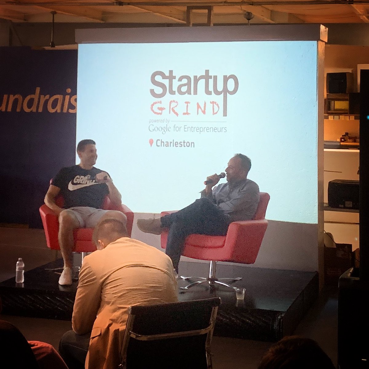 catchagency's tweet photo. Our Crew is out supporting @StartupGrindCHS and hearing @shinepaper’s founder Dave Brown tell his tale! #CHS #startups #hustle https://t.co/PdoJKF8XKH