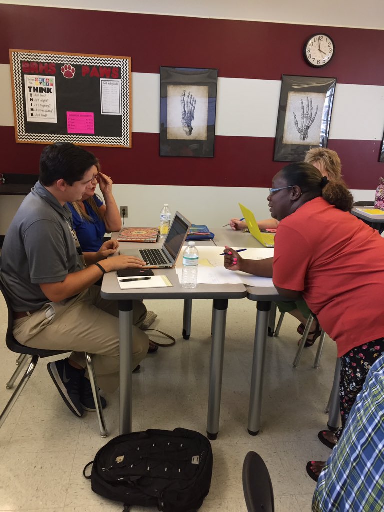 mollybdavenport's tweet photo. Embracing our culture of learning today with my fellow teachers from Alexander City Schools. So blessed to work with these fantastic people! @Jessicasdean https://t.co/yVqdjLYVg7