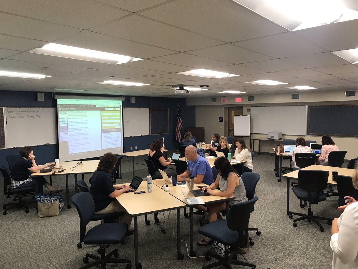 MrChemGeek's tweet image. Look at these @MECSDSpartans hard at work creating common periodic assessments with @eDoctrina to help with data driven instruction. Thanks for all your hard work today; it was a pleasure to support you all!! @BarbTasber #btedtech #plic