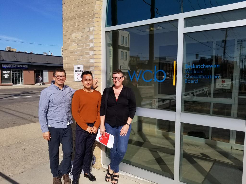 LorianKennedy's tweet photo. Training in safety and supervision today at Workers  Compensation Board.  @SIITlive @worksafesask https://t.co/Arh1PL2dwJ