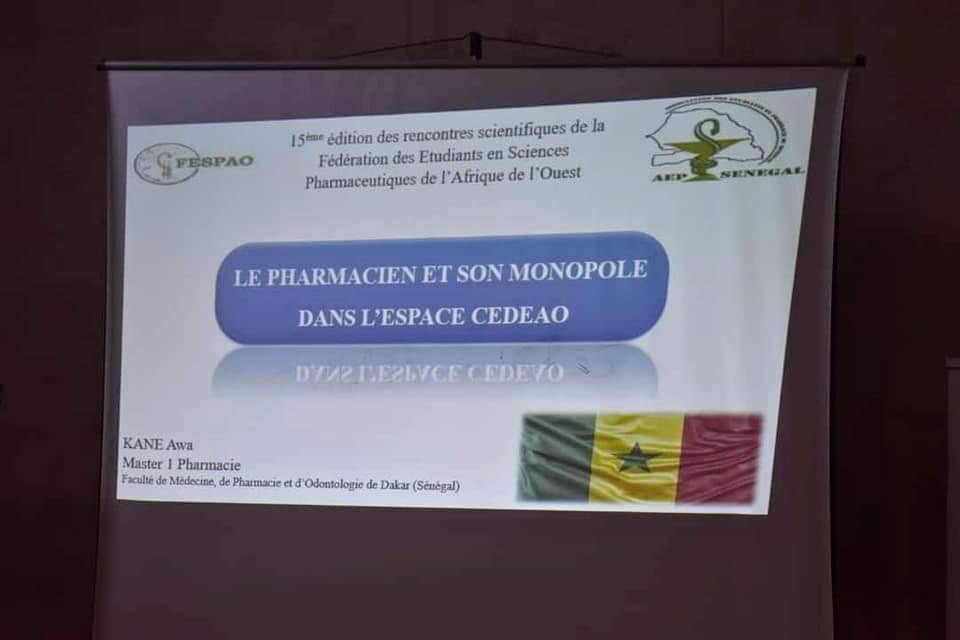 AepSenegal's tweet photo. DAY-3 FESPAO 2019 , #COMMUNICATIONS_SCIENTIFIQUES .
présentation du Sénégal par MLLE AWA KANE 4ÉME ANNÉE DE PHARMACIE (UCAD).
-la délégation sénégalaise avec le drapeau national.
-#COMITÉ_EXÉCUTIF DE LA FESPAO
#OUIDAH2019 https://t.co/1gqjoIivGz