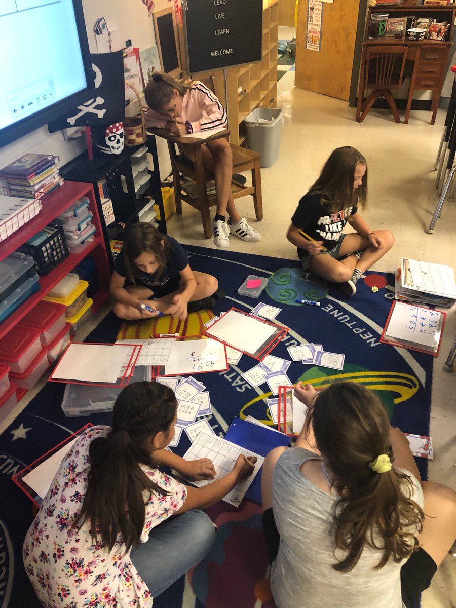 CathyEwers's tweet photo. We enjoyed our guided math stations today😊 #LeadLiveLearn https://t.co/Jb6Ym3z2fh