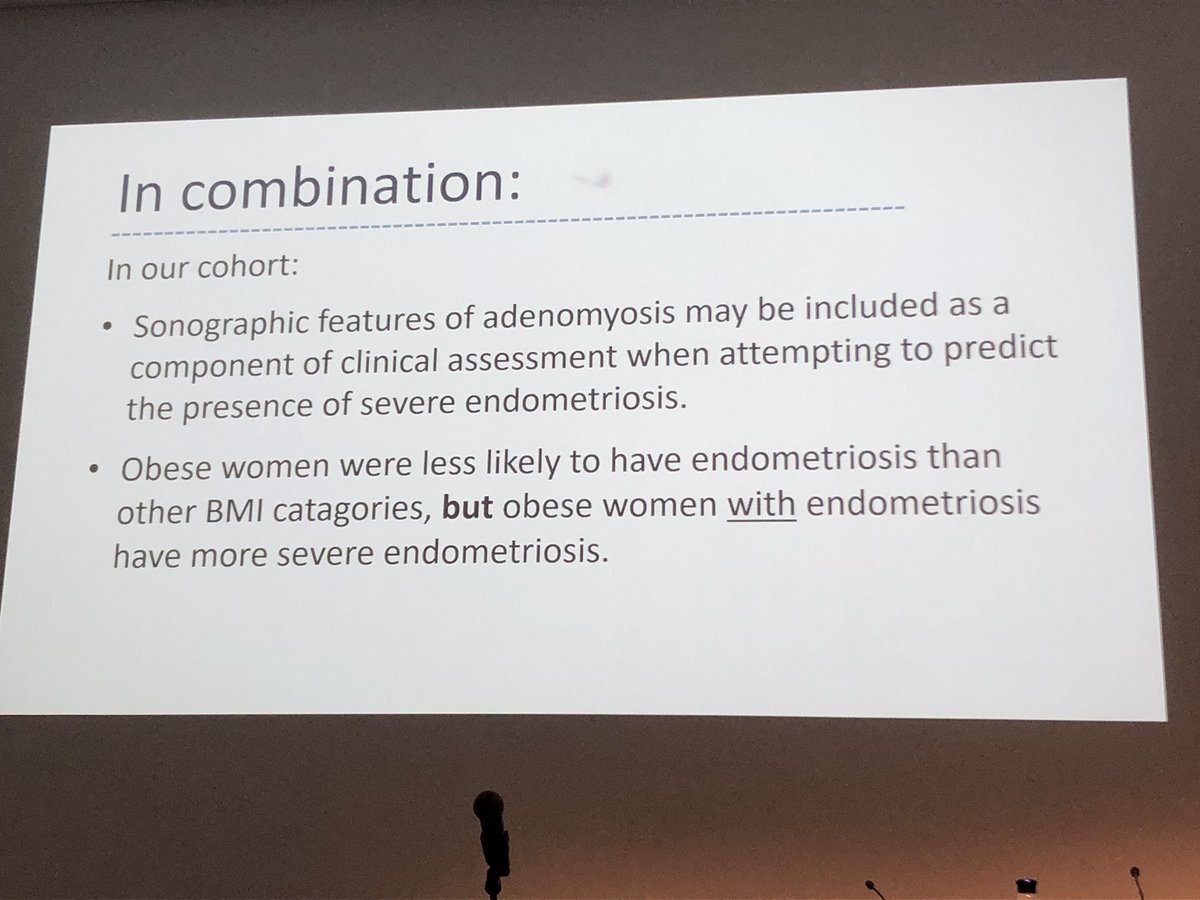 Claire Roberts (@clairetroberts) on Twitter photo <a href="/DrJaneGirling/">Jane Girling</a> shows that obese women are less likely to have endometriosis but when do have it it is more severe <a href="/MLouiseHull/">Prof (mary) Louise Hull</a> <a href="/RRI_Director/">RRI Director</a> <a href="/RobsInstitute/">Robinson Research Institute</a> Heterogeneous Histology features still not sufficiently known More research required #ESASRBAOTA2019 <a href="/DrJaneGirling/">Jane Girling</a> shows that obese women are less likely to have endometriosis but when do have it it is more severe <a href="/MLouiseHull/">Prof (mary) Louise Hull</a> <a href="/RRI_Director/">RRI Director</a> <a href="/RobsInstitute/">Robinson Research Institute</a> Heterogeneous Histology features still not sufficiently known More research required #ESASRBAOTA2019