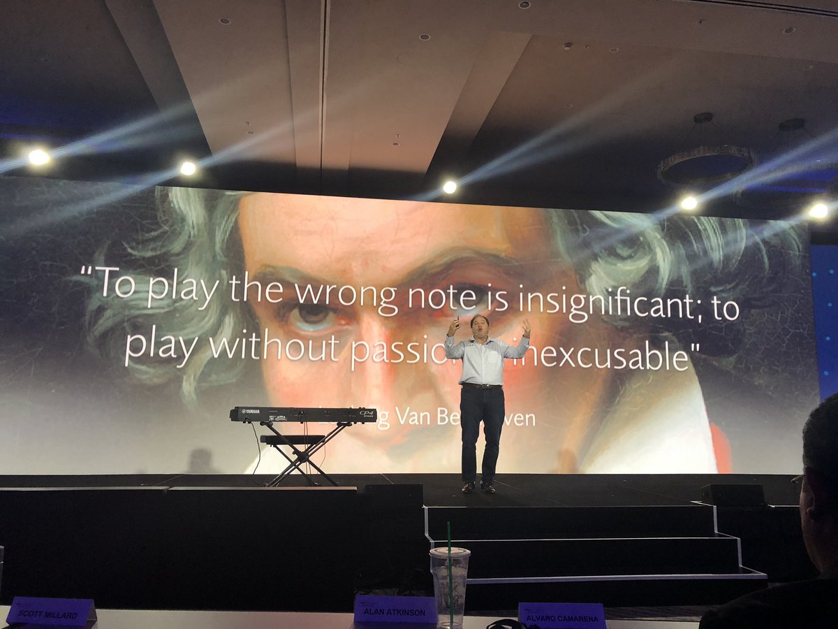 AbbyFelitto's tweet photo. Inspiring, engaging and insightful. The perfect close to today’s sessions. @DellTechPartner @DellEMCLatam #LATAMPartnerSummit #virtuoso https://t.co/fK3CZrcRxx