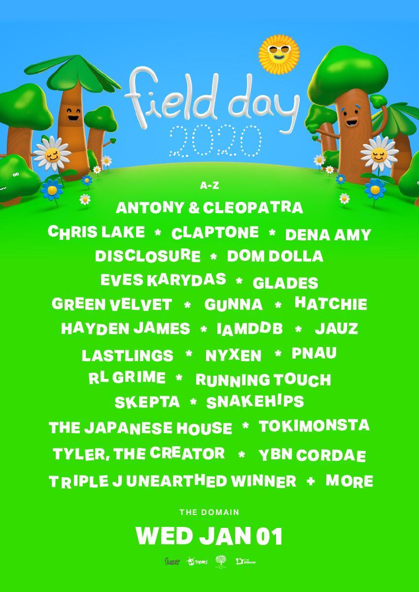 Excited to say we're returning to Oz to play #FieldDay #Sydney 2020 with some of our very faves. 😍
Tix on sale Aug 27 from 2020fieldday.in-tix.com
<a href="/fuzzyaustralia/">Fuzzy Events</a>