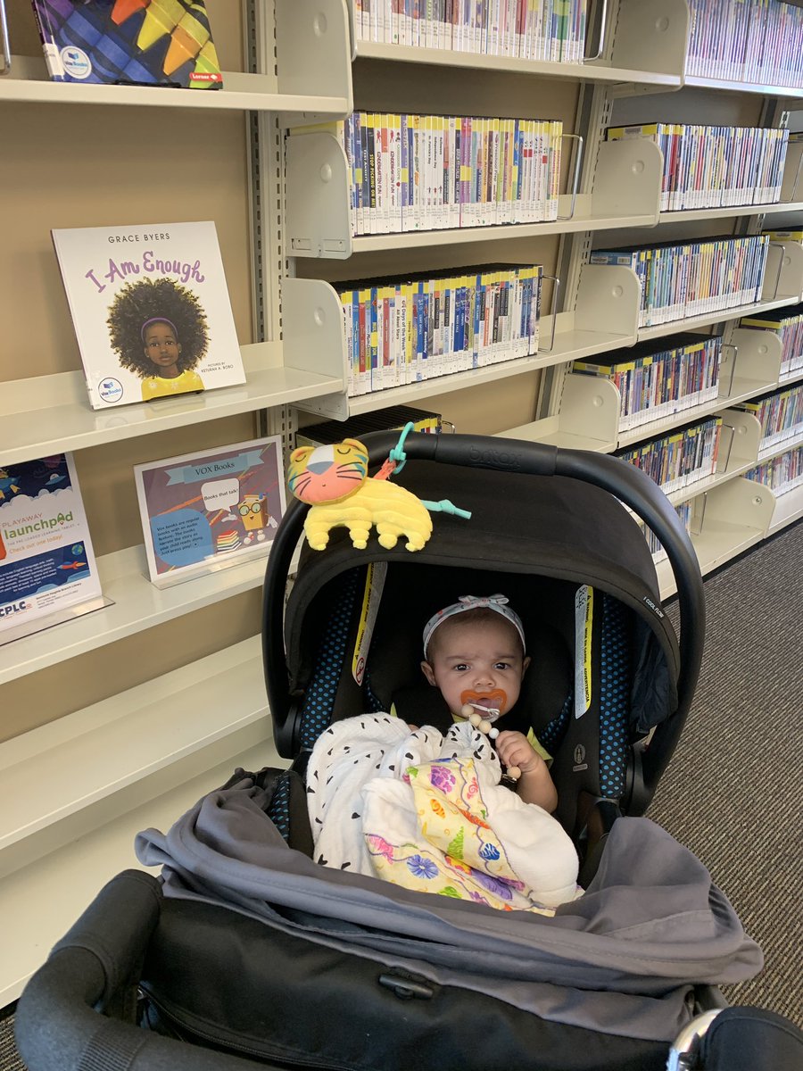 MzaEtienne's tweet photo. @LadyGraceByers took my daughter to the library for the 1st time today. The first book to catch our eye. Bedtime story for tonight #IAmEnough #FutureUSFAlumni #USF https://t.co/V6yU0yZH3c
