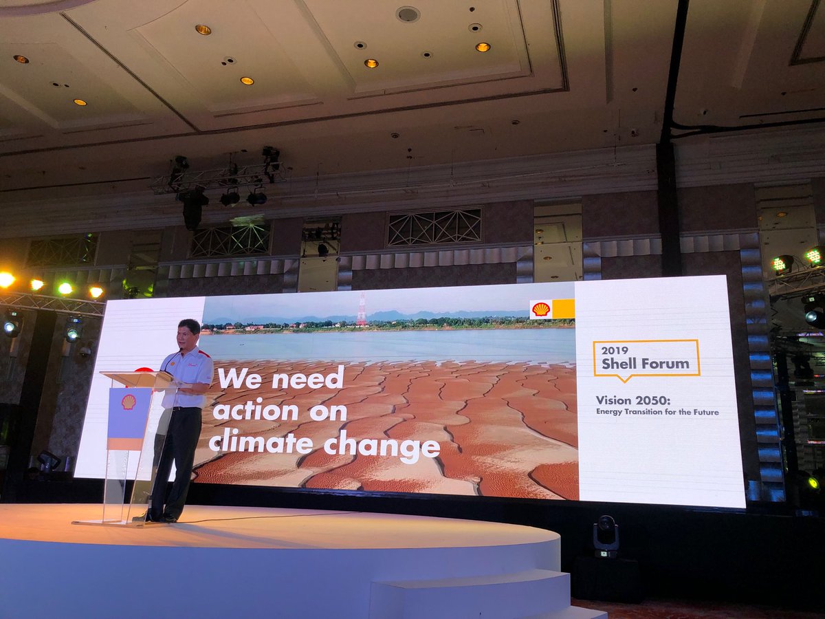 sandyliu12's tweet photo. 2019 Shell Forum -Vision 2050:Energy Transition for the Future in Bangkok today brings stakeholders from government, academics, businesses to discuss possible pathways for Thailand to achieve a sustainable energy future. Actions are needed from all. #2019ShellForum #SkyScenarios https://t.co/WmcsEQQVrB