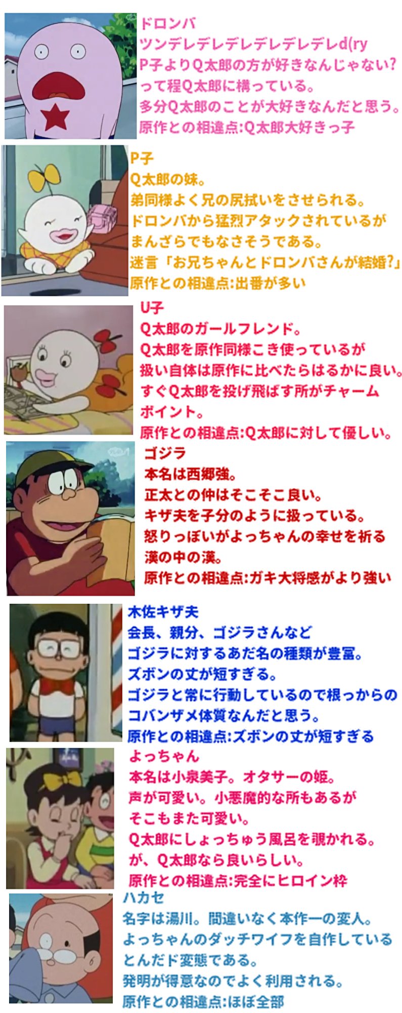 マトリョシカ飛行隊 藤子不二雄劇場 オバケのq太郎 の知名度や世間的評価が余りにも酷いので少しでもシンエイ版の良い所を知ってもらいたくて作りました これを見て少しでもシンエイ版オバqに興味を持ってくださると そして再評価されると嬉しいです マトリョシカ飛行隊 藤子不二雄劇場 オバケのq太郎 の知名度や世間的評価が余りにも酷いので少しでもシンエイ版の良い所を知ってもらいたくて作りました これを見て少しでもシンエイ版オバqに興味を持ってくださると そして再評価されると嬉しいです