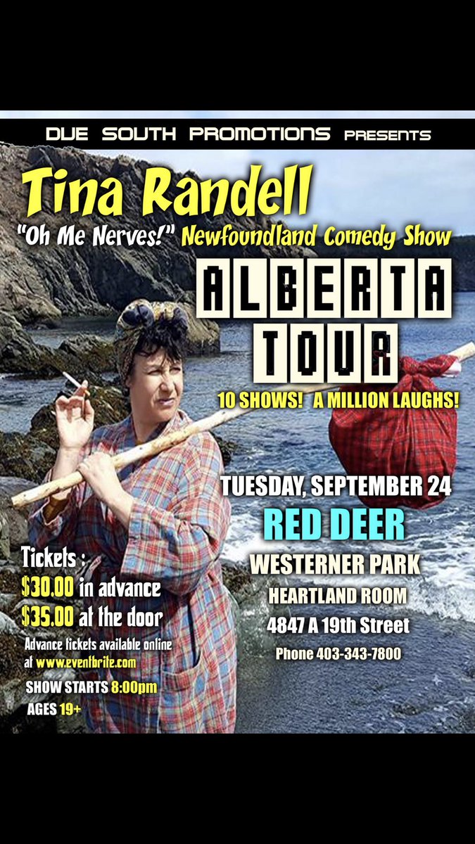 RED DEER
Westerner Park Heartland Room
September 24th