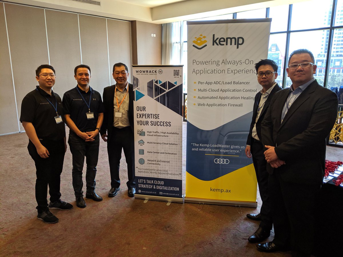 RudyWowrack's tweet image. Getting ready for a round table discussion on Application Delivery and Cloud Migration with @wowrack @KempTech APAC in Jakarta Indonesia #applicationdelivery #cloud