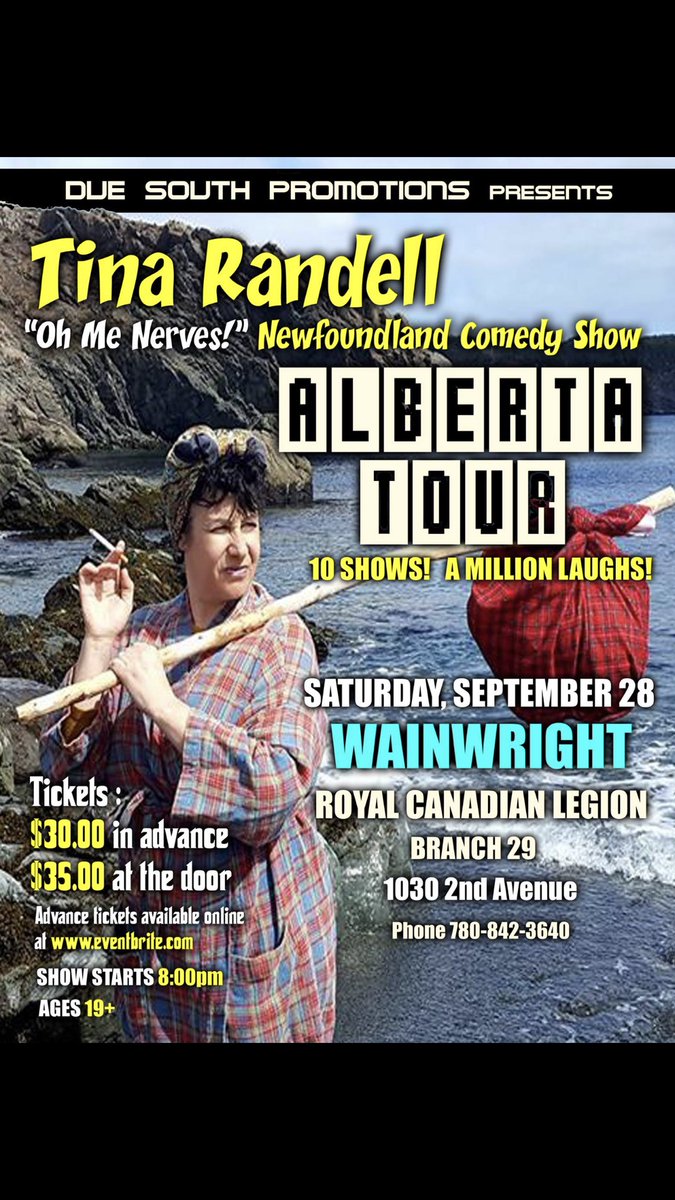 WAINWRIGHT
Royal Canadian Legion Branch 29
September 28th