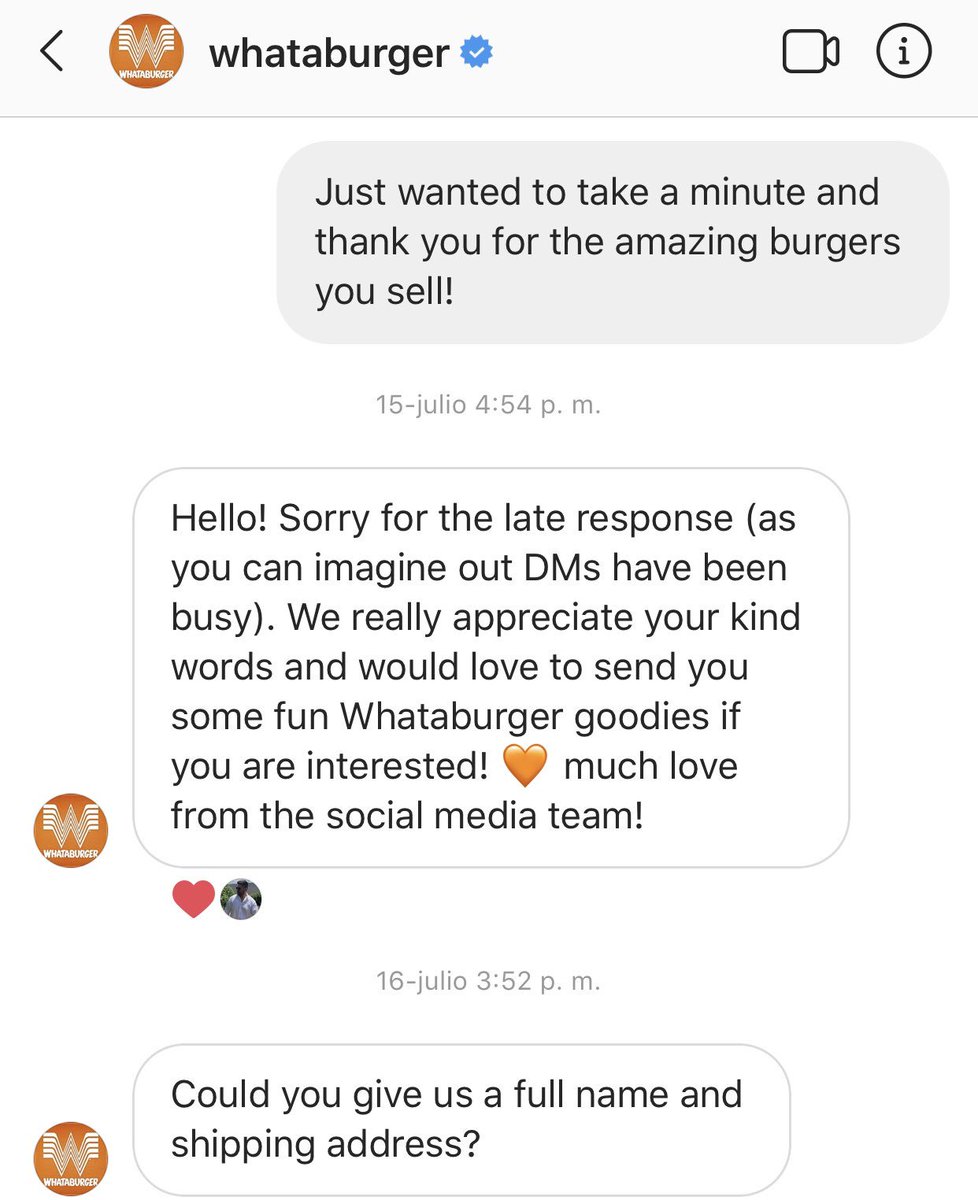 victalex1's tweet photo. Estaba en la peda y se me ocurrió agradecerle a @Whataburger por sus ricas hamburguesas, el resto es historia.... https://t.co/uUANnr1s80