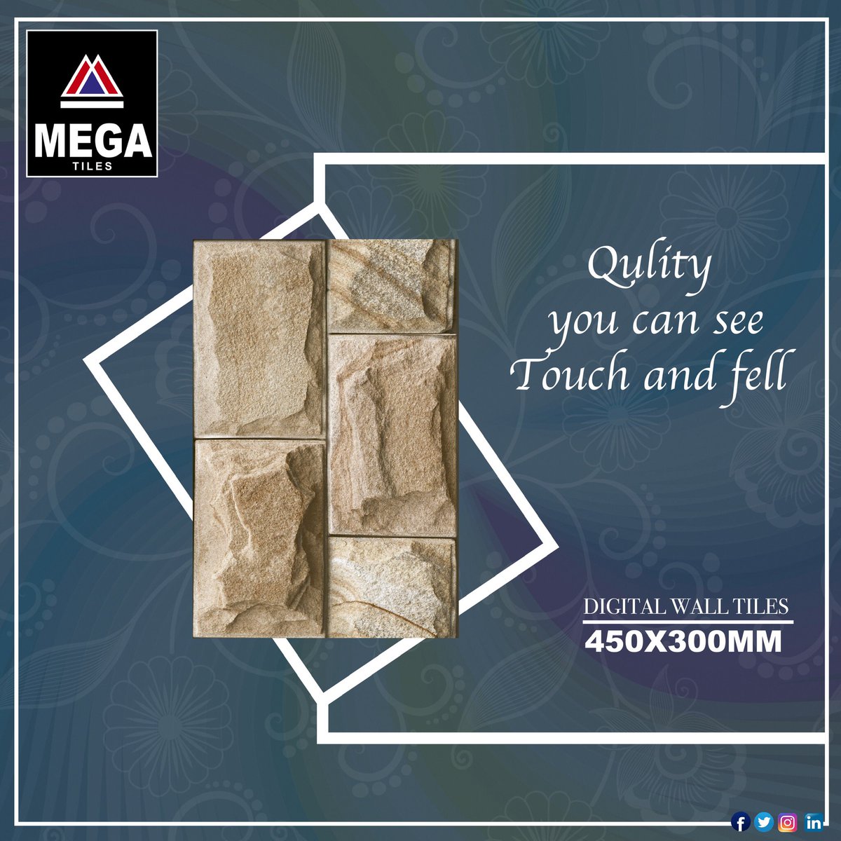 mega_tile's tweet photo. Quality that u can touch and feel #tile #tiles #tileshower #tilefloor #walltile #walltiles #walltiledesign #walltilesart #digitaltiles #digitalwalltiles #export #import #hometiles #mega #megatile #megatiles #morbitiles #indiantiles https://t.co/CTYFAKmtzu