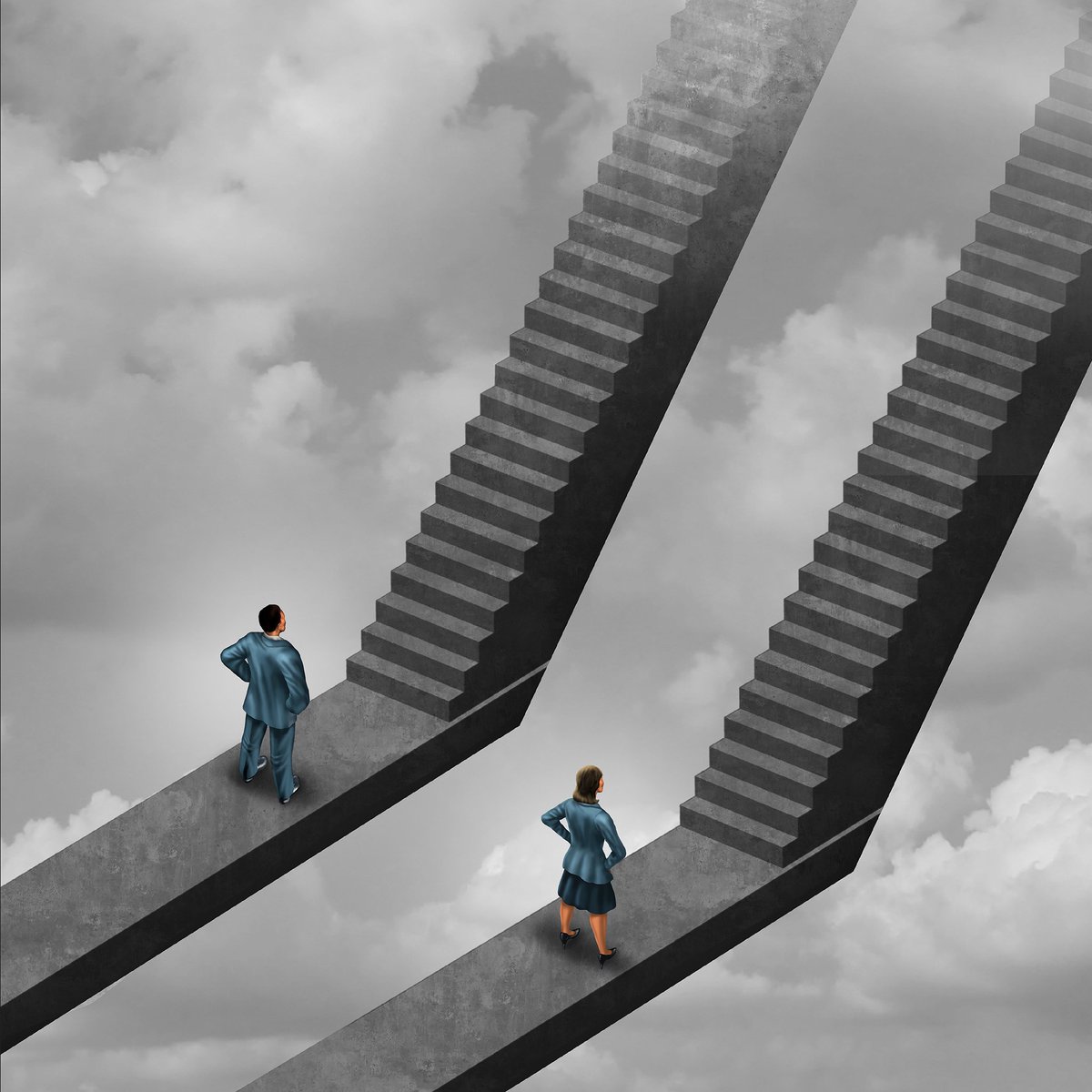 jpsmartliving's tweet photo. The same ladder, different stairs. Read more on how women at work are faced by obstacles much vary from their men colleagues on today's The Jakarta Post Smart Living story, available on papers and e-papers. https://t.co/op4tlwOTb4 https://t.co/Iq0qeHqw4Z