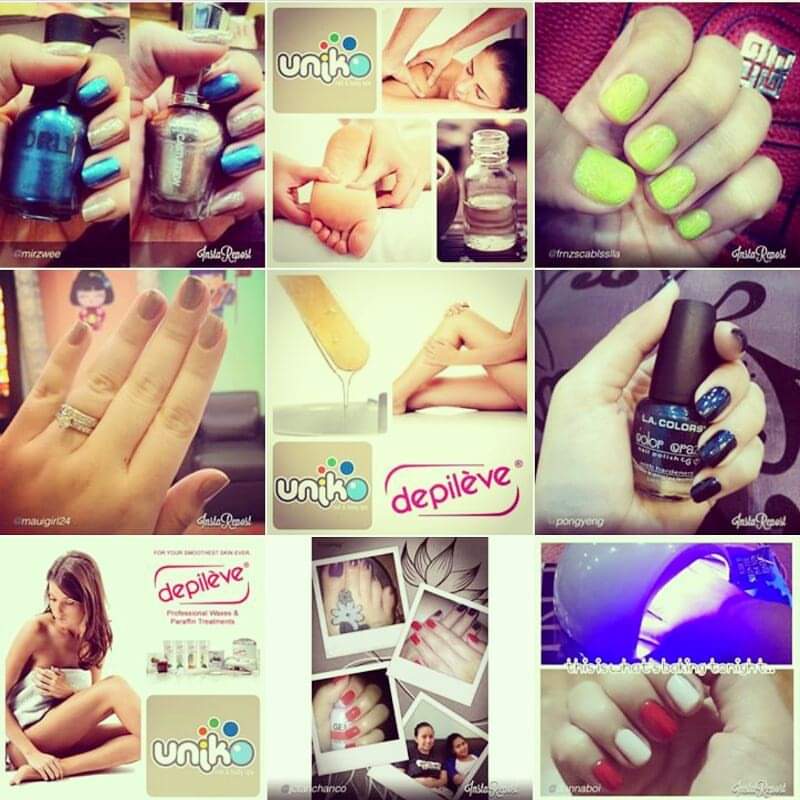 iloveuniko's tweet photo. It's Pamper Time! Come & visit us here at UNIKO! #ManiPed #GelPolish #Waxing #Massage #FootSpa #HandSpa #NailArt #Pacita #SanPedroLaguna https://t.co/SLw5NK7LqF
