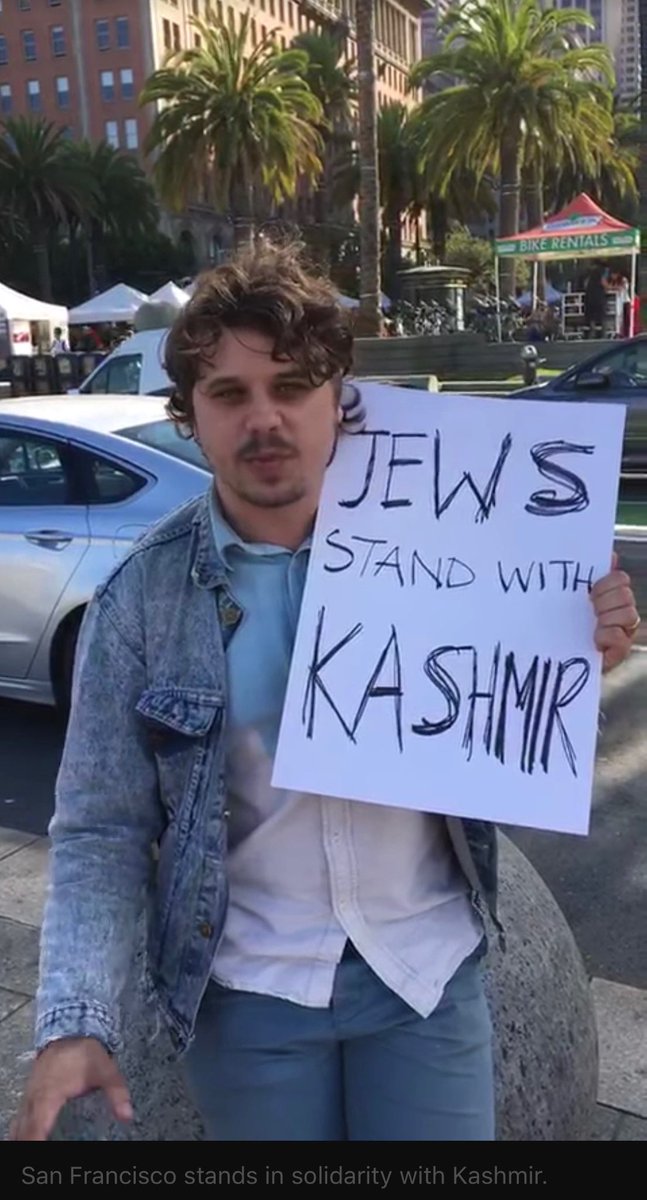 alphabravo1947's tweet photo. You don’t need to be a “Saint” to “Stand with Kashmir”... you just have to be “Human”!! Stand up for humanity! Thank you San Francisco!! #StandupforKashmir #ModiKillingKashmiris__KashmirBleeds
#modithenewHitler
#terroristModi https://t.co/IYeZ2DpjDw