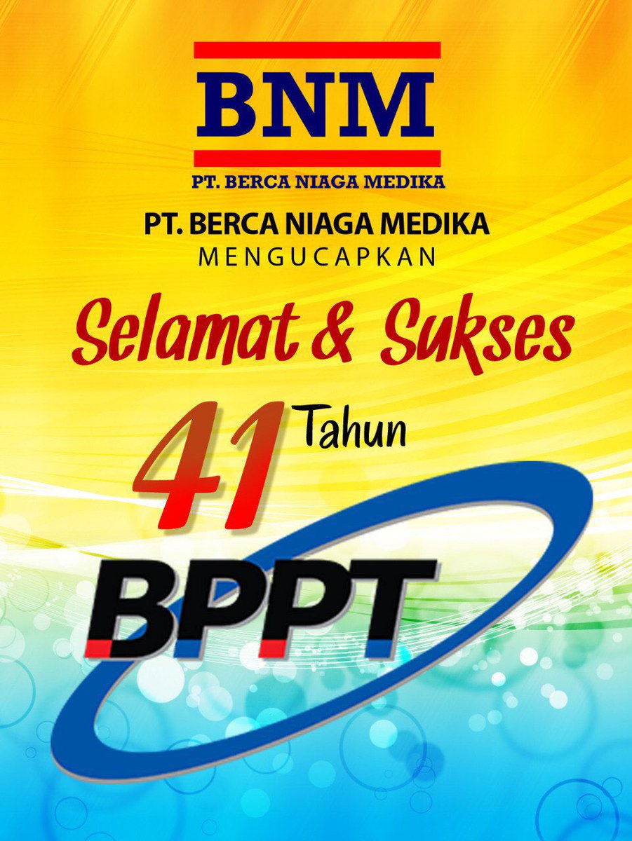 eniyadewi's tweet image. #HUT41BPPT #BPPTSolidSmartSpeed