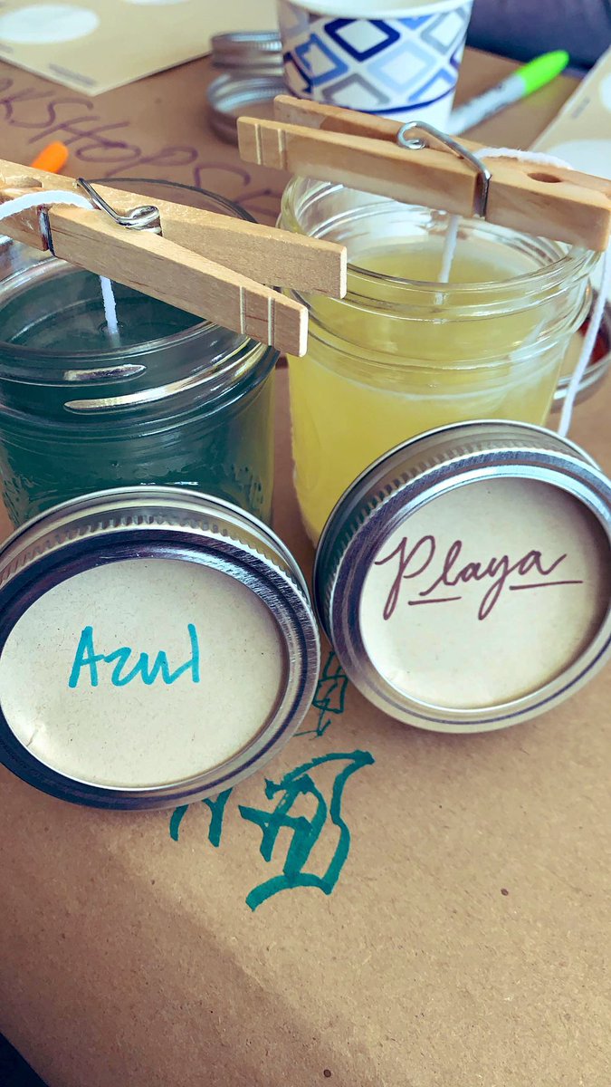 vikmediratta's tweet photo. Candle making. Crying laughter. High fives. Smiles. Oh, that’s Trailhead Marketing team bonding! @workshopsf . #teambonding #teamtrailhead #candelmaking https://t.co/TJsd3FvRZ5