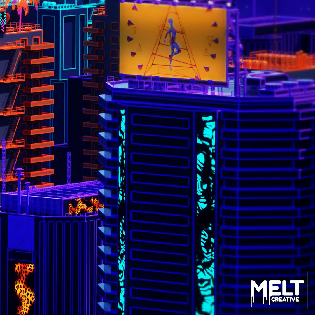 Another part of the 2019 tour content package we made for <a href="/Maddy_ONeal/">Maddy O'Neal</a>. Colorful cityscapes and brand placements.  #graphicdesign #visualdesign #graphics