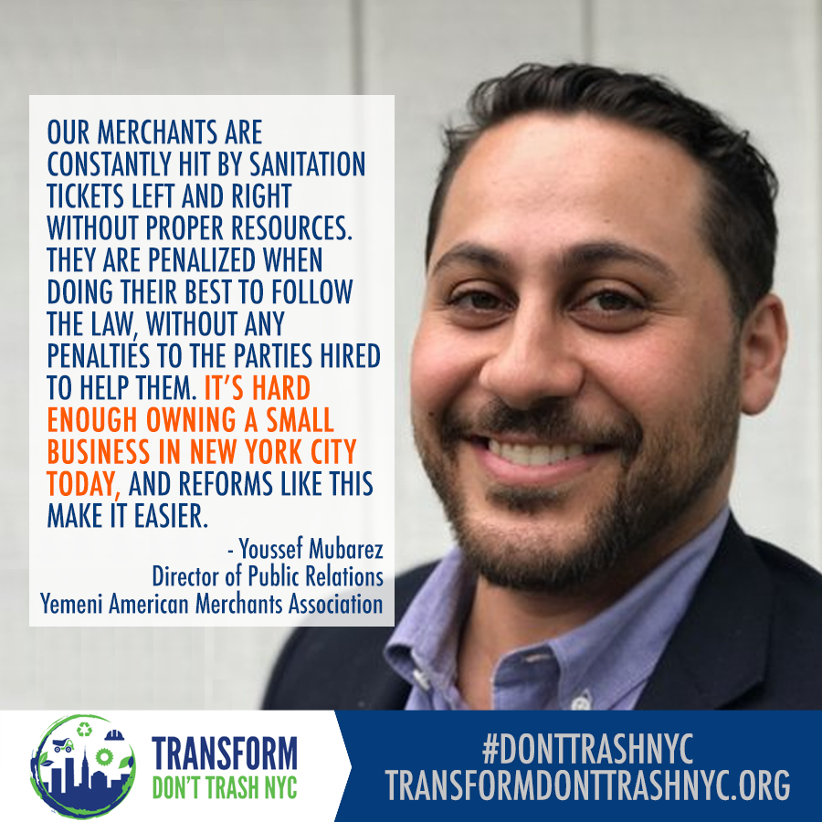 YAMAMerchants's tweet photo. We’re fighting to transform the commercial trash collection industry! Join us! Have you had other issues with your trash hauler? Share your story with us!
Contact YAMA office at 718-238-0033 and join our fight #DONTTRASHNYC #TRANSFORMDONTTRASH
#YAMAeducate
#YAMAadvocate https://t.co/DBaxqXQcPt