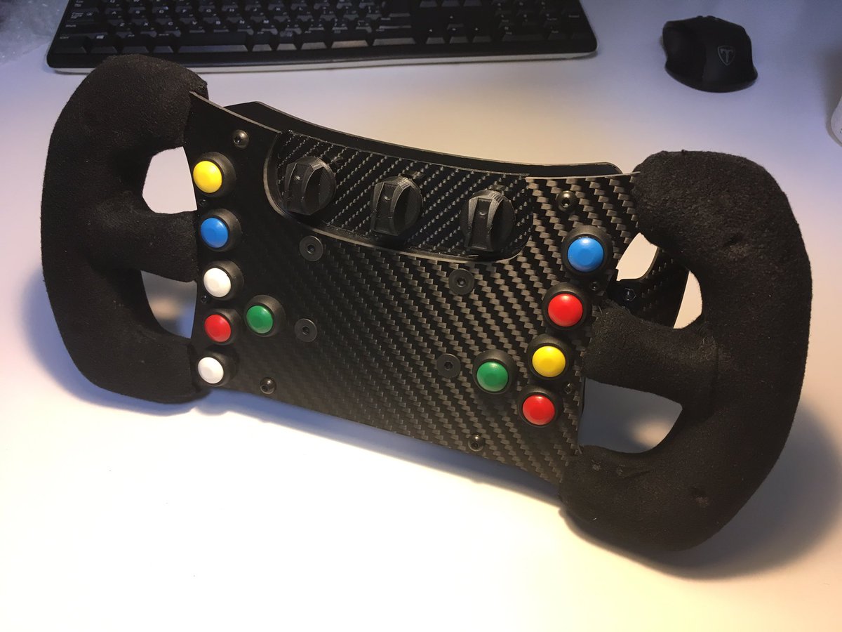 taichi_steering's tweet photo. The new GT3-L wheel is now ready to be shipped to the US.
#simracing #iracing #rfactor2 #gt3 #lexus #racingsimulator #steeringwheels #simwheels https://t.co/pD0t62LjWV