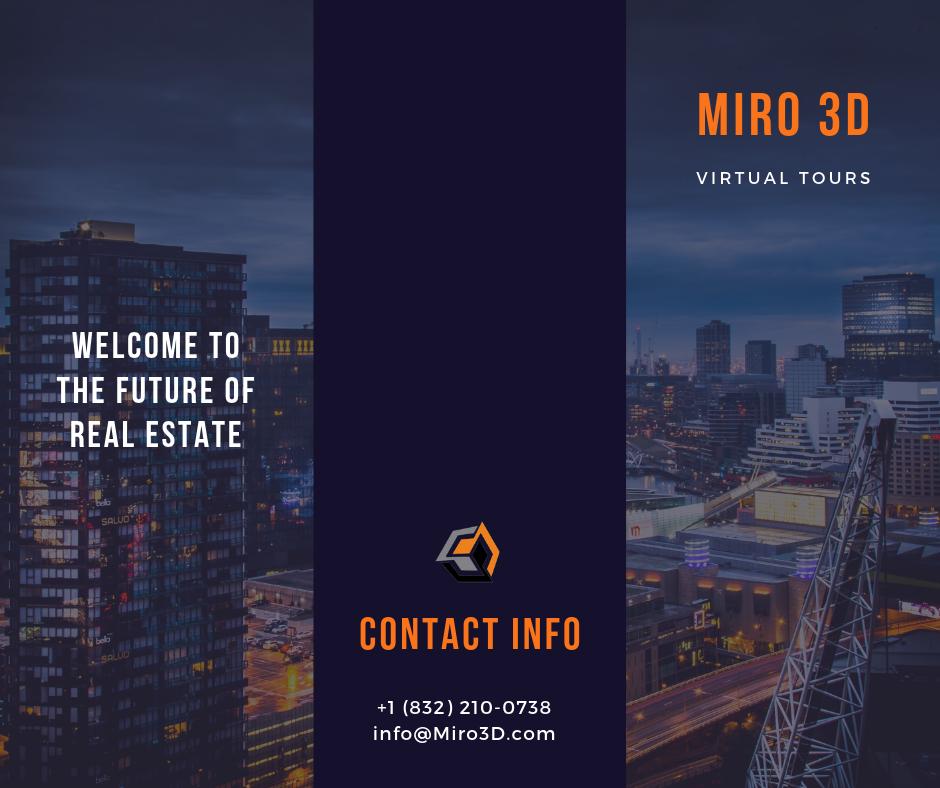 Miro3DInc's tweet photo. Let us help you get started on your 3D Tours today! https://t.co/zaNxwIJkBo