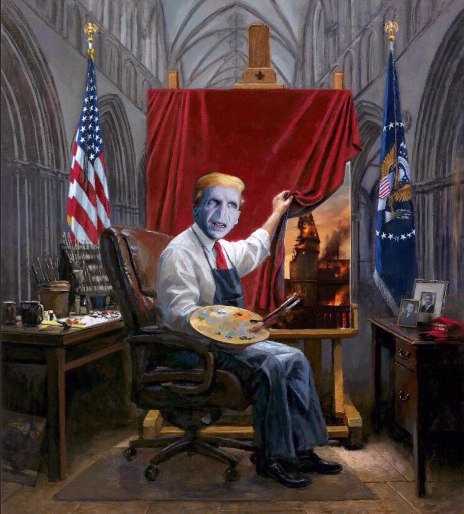 NunesDrag's tweet photo. @McNaughtonArt The Dark Lord is pleased. https://t.co/Toj22pxFaJ