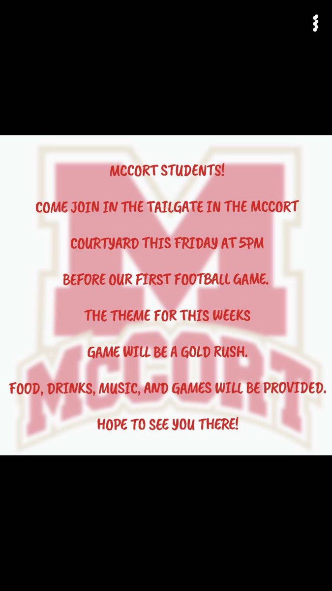Attention crimson crazies!! It’s time to welcome back your Crimson Crushers as they take on the Richland Rams this Friday night. Let’s start this year off right! Join us for a tailgate in the courtyard at 5 before we get loud and proud for our boys. See you there!