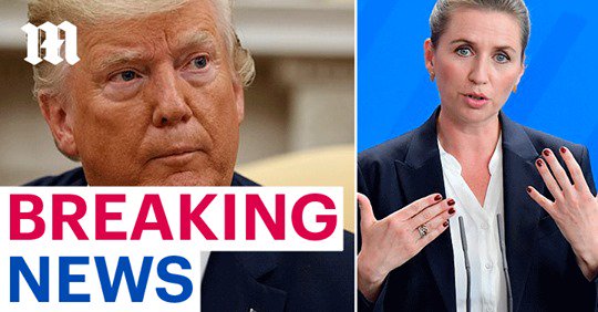 Daily_MailUS's tweet photo. Trump calls off his meeting with Denmark's Prime Minister because she will NOT discuss selling Greenland to the US https://t.co/uLMqPnEAGm https://t.co/5cQTolkBdW