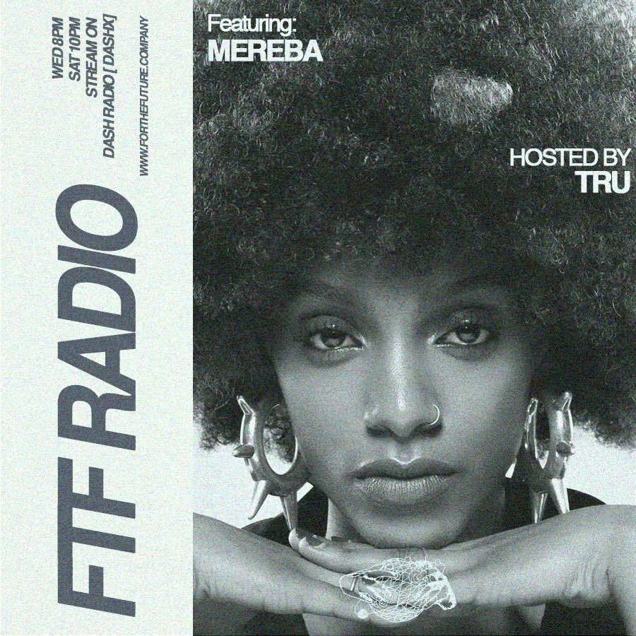 FTF_Radio's tweet photo. This week on #FTFRadio @itstrusound caught up with phenomenal rising artist @Mereba on roots and her journey in life, artist evolution, her experience working on ROTD3, and how she claims her space in a male dominant industry
Tune in on #DashX via @dash_radio https://t.co/Ug9ISrITQh