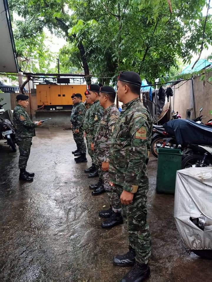 34thSAC's tweet photo. Personnel of 34SAC detailed at the OCPNP led by PSMS Eric B Eduarte with the supervision of PCPT JORDAN N AGUILAR, during the conduct of cascading of PNP P.A.T.R.O.L Plan 2030 at Official Residence of the CPNP, Camp Crame,Quezon City.
#PNPPATROLPlan2030
#InstitutionalizationStage https://t.co/HmZ8sACzBU