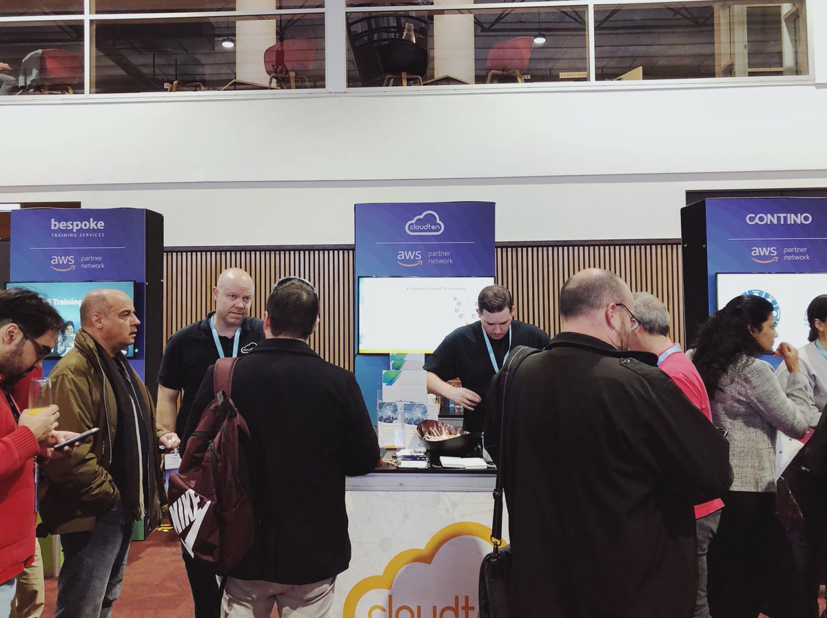 CloudTenAus's tweet photo. G’day Canberra!🇦🇺The Cloudten team is here at the #AWSPSSummit today. Work your way over to our booth at the Expo Hall to find out how we can supercharge your cloud journey with our world class cloud solutions. #AWSonAir #AWSCloudANZ #Government #CloudSecurity https://t.co/A0XxXolxGe