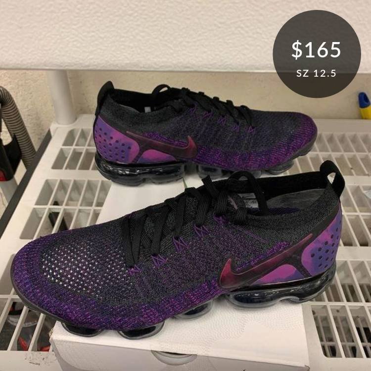 Kwen24's tweet photo. Check out this listing: Air VaporMax Flyknit 2 'Night Purple' https://t.co/wAJvLH2g7t #GOATAPP https://t.co/D4RDohFzNh