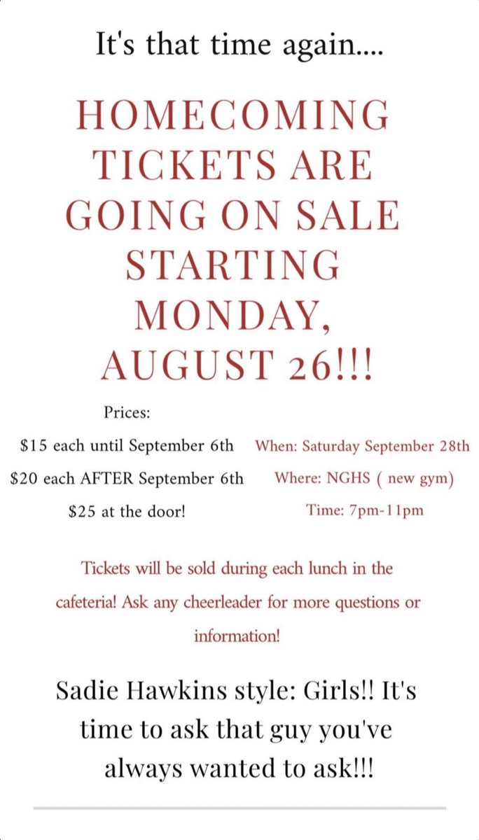 NG class of ‘21 tweet media