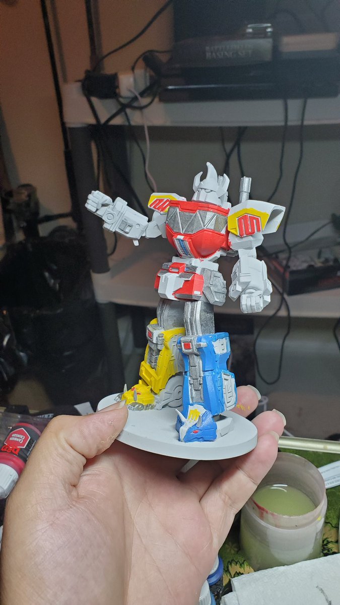 R4zorF1st's tweet image. Just some updates on my megazord mini