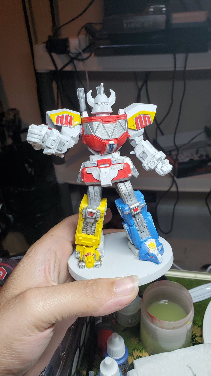 R4zorF1st's tweet image. Just some updates on my megazord mini